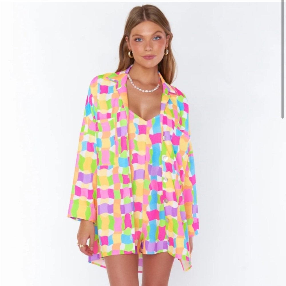 NWT Show Me Your MuMu John Button Down Beach Picnic